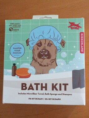 Kikkerland x Kobe Dog Bath Kit